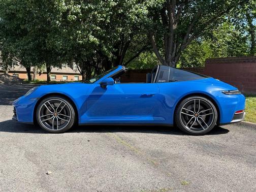Blue 2026 Porsche 911 Targa 4S