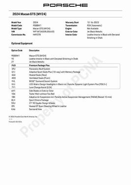 2024 Porsche Macan GTS
