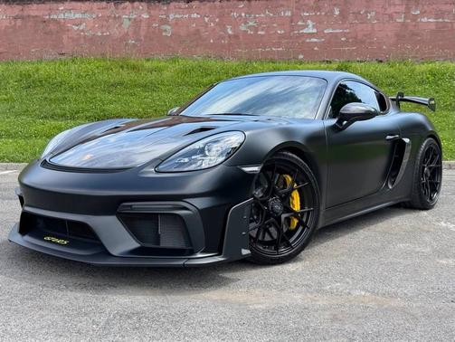 Black 2025 Porsche 718 Cayman