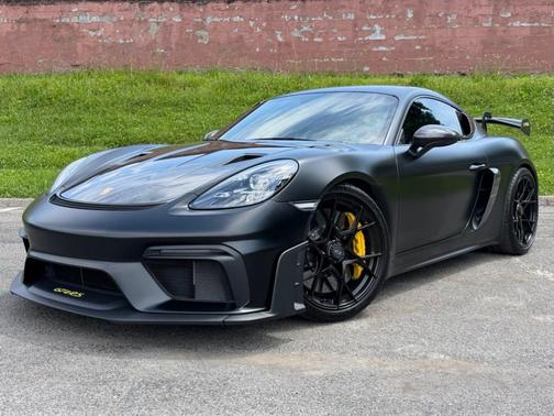 Black 2025 Porsche 718 Cayman
