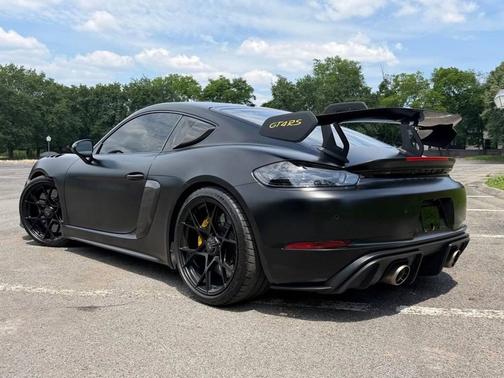 Black 2025 Porsche 718 Cayman