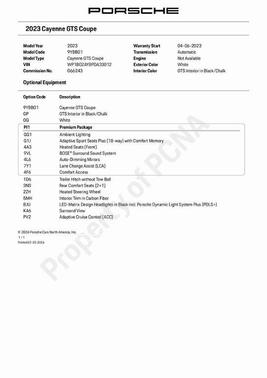2023 Porsche Cayenne GTS