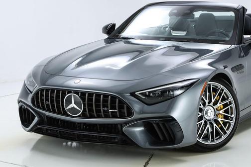Gray 2023 Mercedes-Benz AMG SL 63 Base