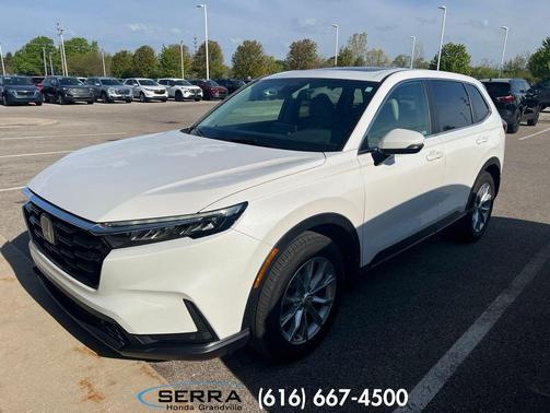 Platinum White Pearl 2023 Honda CR-V EX-L AWD