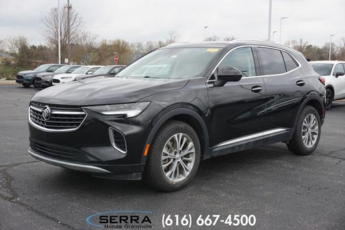 Ebony Twilight Metallic 2023 Buick Envision Preferred AWD