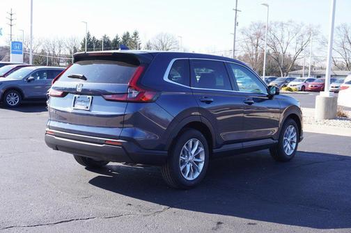 Canyon River Blue Metallic 2024 Honda CR-V EX-L AWD