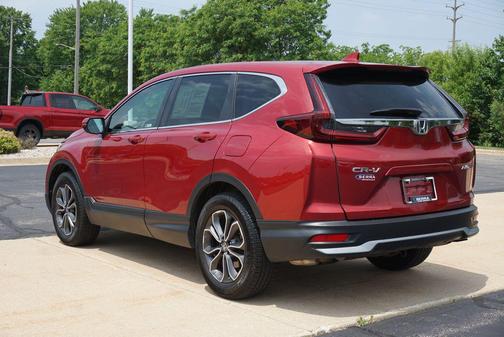Radiant Red Metallic 2021 Honda CR-V AWD EX-L