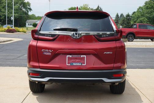 Radiant Red Metallic 2021 Honda CR-V AWD EX-L