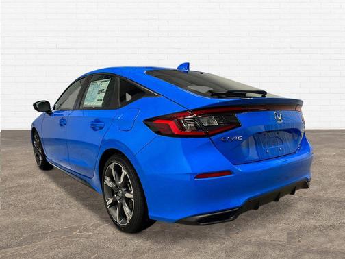 Boost Blue Pearl 2026 Honda Civic Hybrid Sport Touring