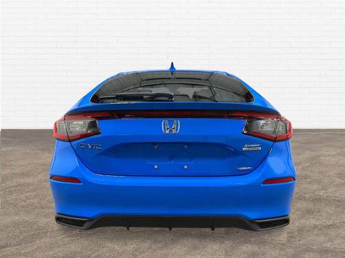 Boost Blue Pearl 2026 Honda Civic Hybrid Sport Touring