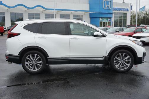 Platinum White Pearl 2020 Honda CR-V AWD Touring