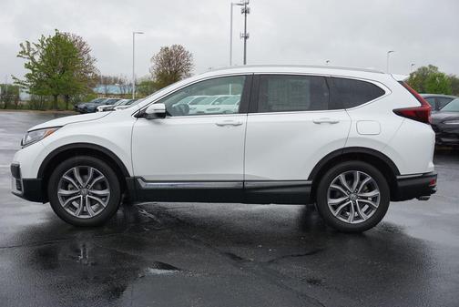 Platinum White Pearl 2020 Honda CR-V AWD Touring