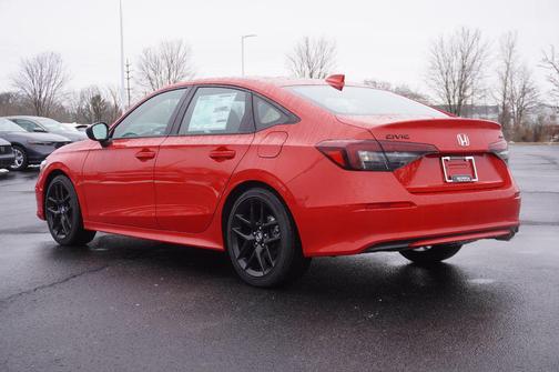 Rallye Red 2026 Honda Civic Sport