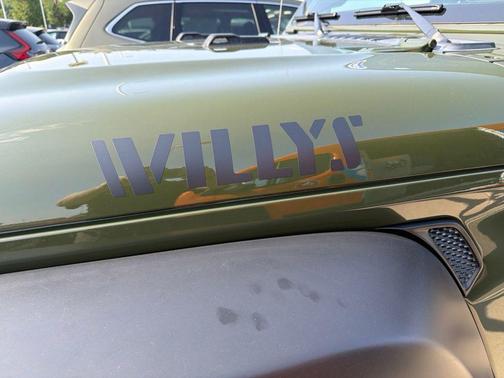 Sarge Green Clearcoat 2021 Jeep Wrangler Willys