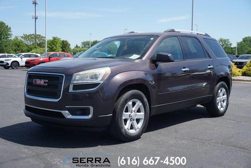 Midnight Amethyst Metallic 2015 GMC Acadia SLE-2