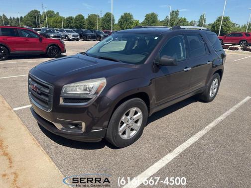 Midnight Amethyst Metallic 2015 GMC Acadia SLE-2