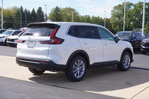 Platinum White 2026 Honda CR-V EX AWD