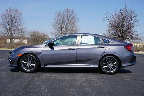 Modern Steel Metallic 2020 Honda Civic EX