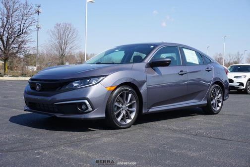 Modern Steel Metallic 2020 Honda Civic EX