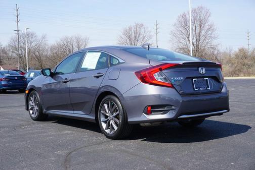 Modern Steel Metallic 2020 Honda Civic EX