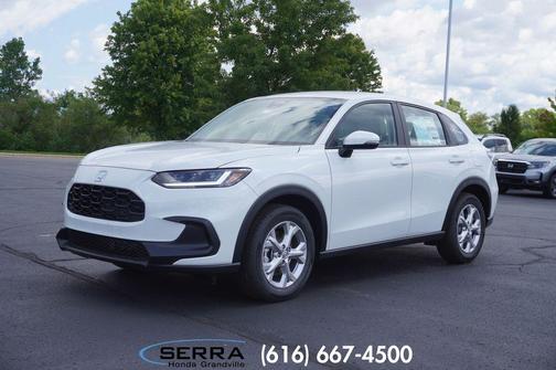 Platinum White Pearl 2024 Honda HR-V LX