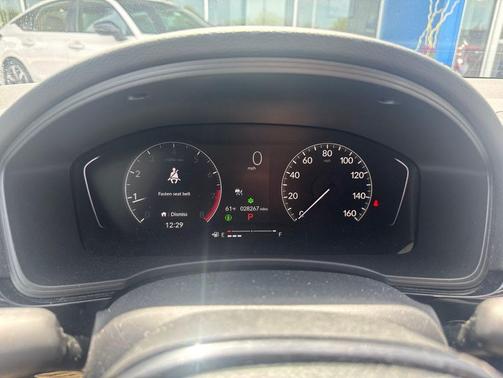 Platinum White Pearl 2023 Honda Civic LX