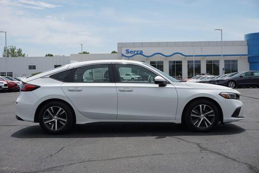 Platinum White Pearl 2023 Honda Civic LX