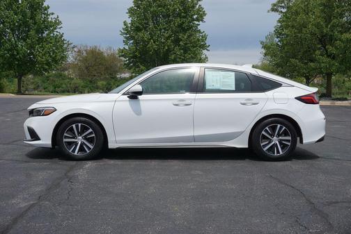 Platinum White Pearl 2023 Honda Civic LX