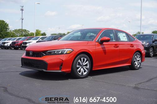 Rallye Red 2026 Honda Civic LX