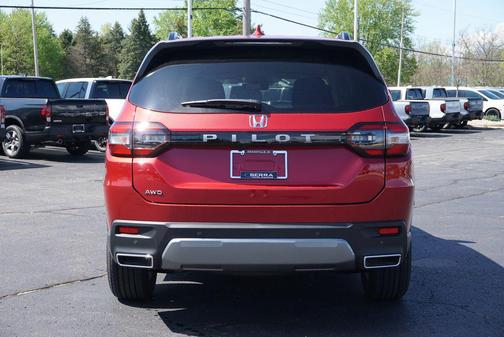Radiant Red 2026 Honda Pilot EX-L