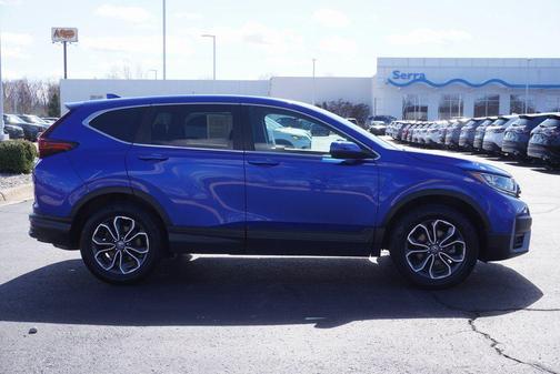 Aegean Blue Metallic 2022 Honda CR-V AWD EX