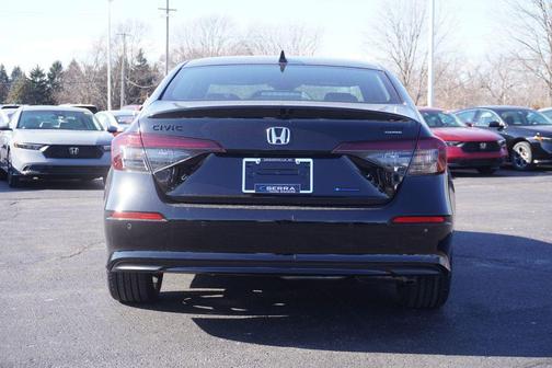 Crystal Black Pearl 2026 Honda Civic Hybrid Sport Touring
