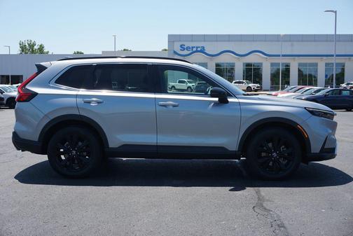 Lunar Silver Metallic 2023 Honda CR-V Hybrid Sport Touring AWD