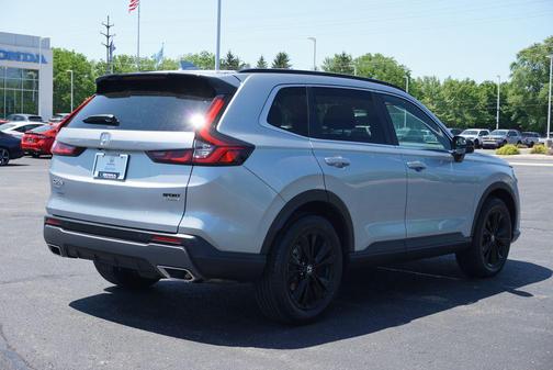 Lunar Silver Metallic 2023 Honda CR-V Hybrid Sport Touring AWD