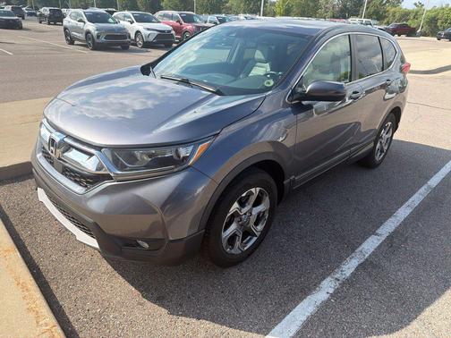 Modern Steel Metallic 2018 Honda CR-V EX-L
