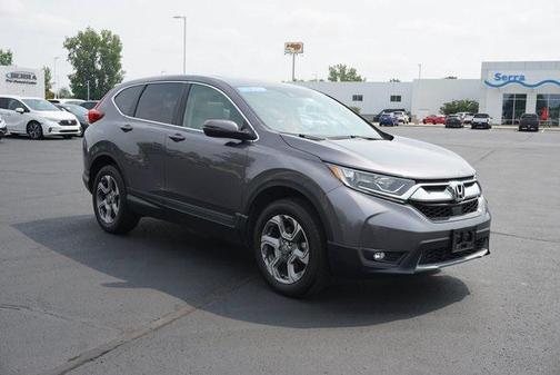 Modern Steel Metallic 2018 Honda CR-V EX-L