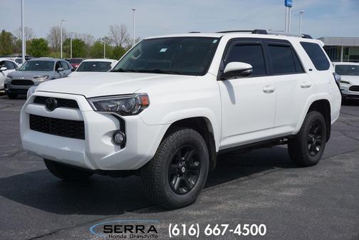 Super White 2019 Toyota 4Runner SR5 Premium