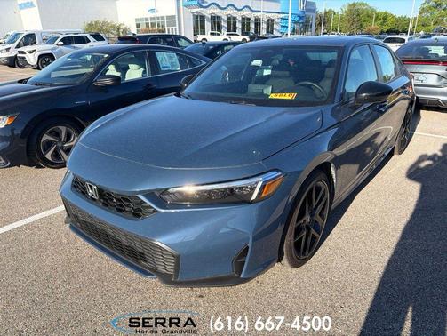 Blue Lagoon 2026 Honda Civic Hybrid Sport