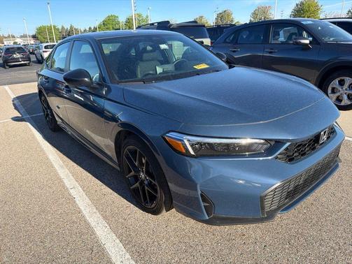 Blue Lagoon 2026 Honda Civic Hybrid Sport