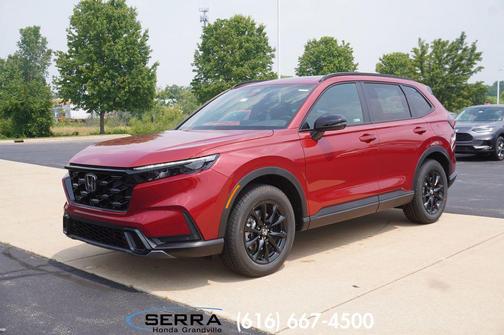 Radiant Red 2026 Honda CR-V Hybrid Sport-L AWD