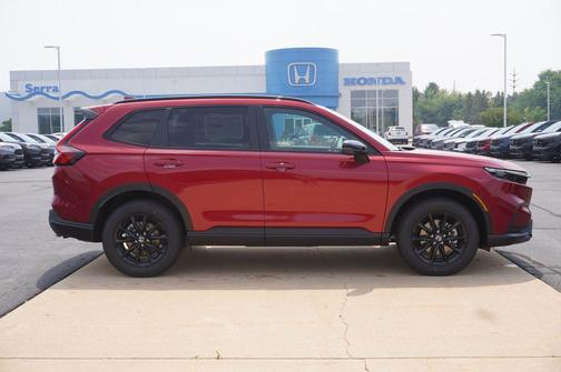 Radiant Red 2026 Honda CR-V Hybrid Sport-L AWD