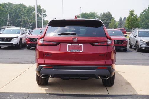 Radiant Red 2026 Honda CR-V Hybrid Sport-L AWD