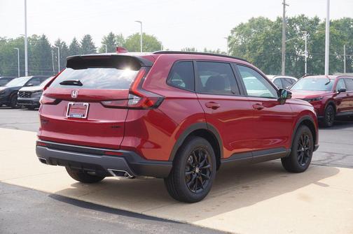 Radiant Red 2026 Honda CR-V Hybrid Sport-L AWD