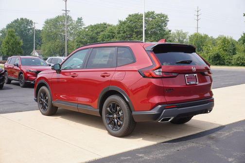 Radiant Red 2026 Honda CR-V Hybrid Sport-L AWD