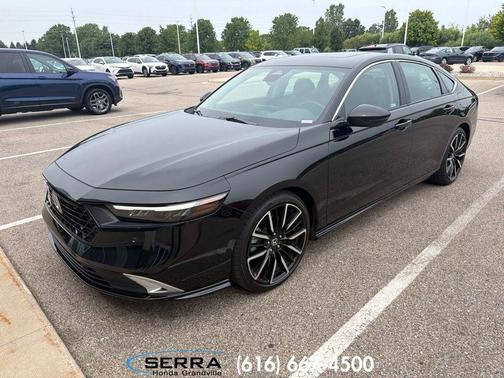 Crystal Black Pearl 2023 Honda Accord Hybrid Touring