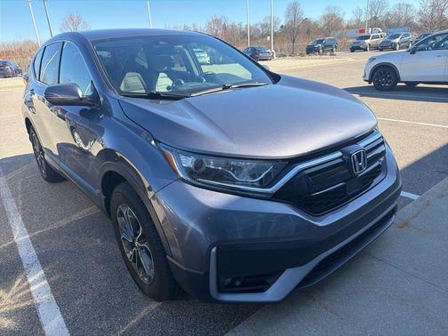 Gray 2022 Honda CR-V AWD EX-L