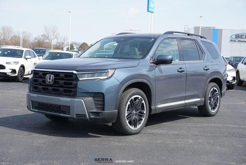 Smoke Blue Pearl 2026 Honda Pilot Touring 8-Passenger