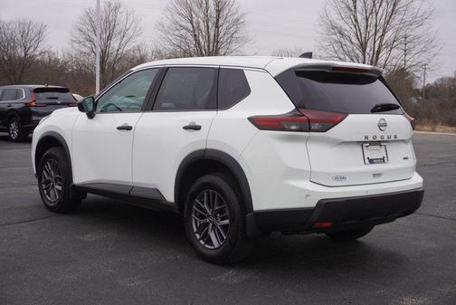 Glacier White 2025 Nissan Rogue S