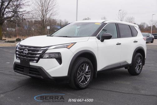 Glacier White 2025 Nissan Rogue S