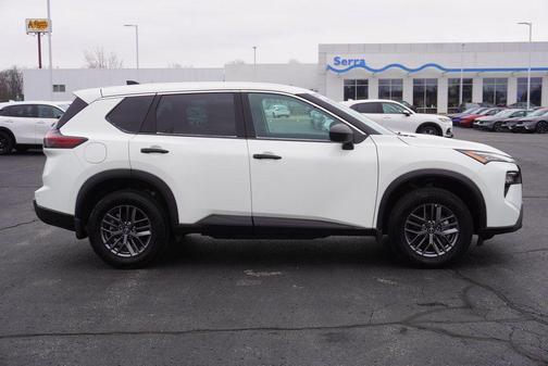 Glacier White 2025 Nissan Rogue S